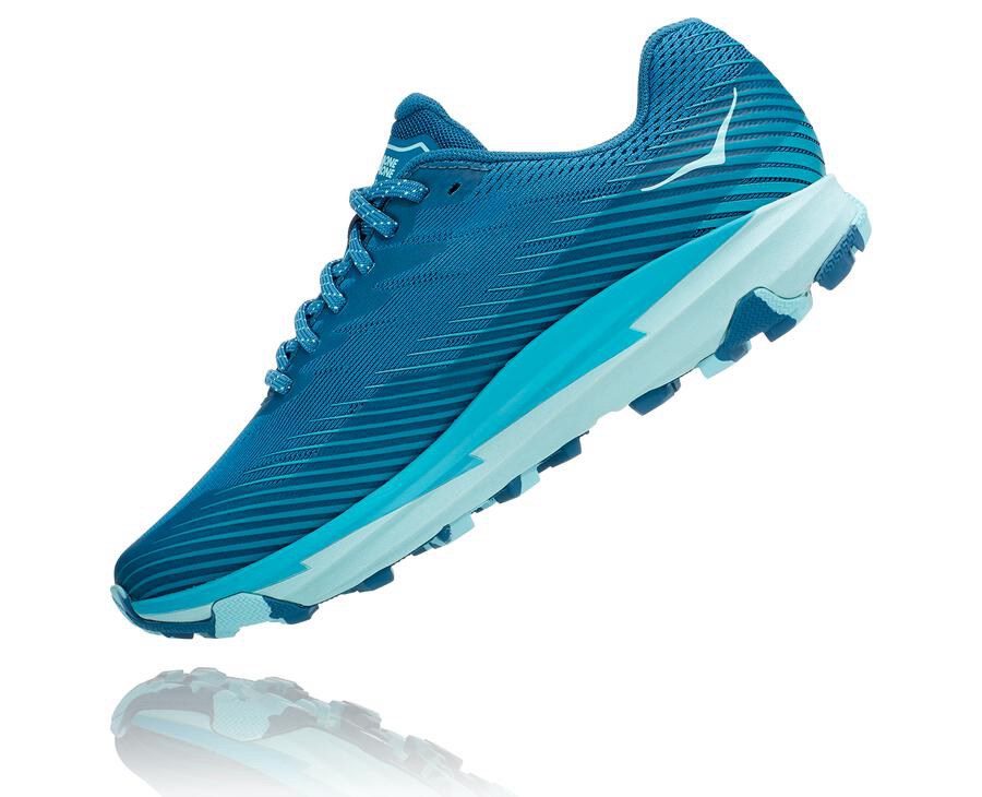 Tenis Trail Hoka One One Feminino Azuis - Torrent 2 - 249-QNUDZL